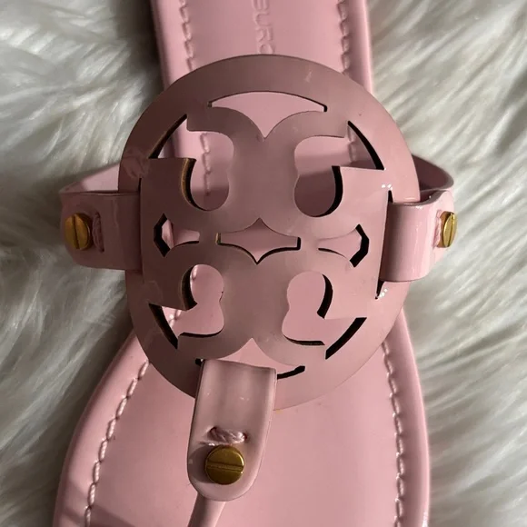 Tory Burch Pink Miller Sandals - Picture 5 of 6